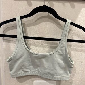 Never worn TNA golden mini bra top